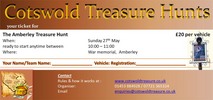 Thumbnail Cotswold Treasure Hunt Ticket