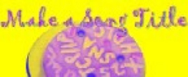 Product picture Make A Song Title 2